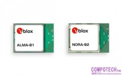 u-blox新推兩款精巧型模組，內建最新Nordic藍牙晶片- ALMA-B1 和 NORA-B2